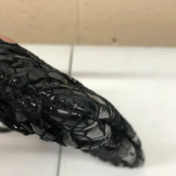 MICHAEL Michael Kors Black Snakeskin Crossbody - Picture 8 of 8